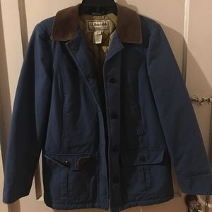 L.L. Bean Quilted Chore Coat Size Small